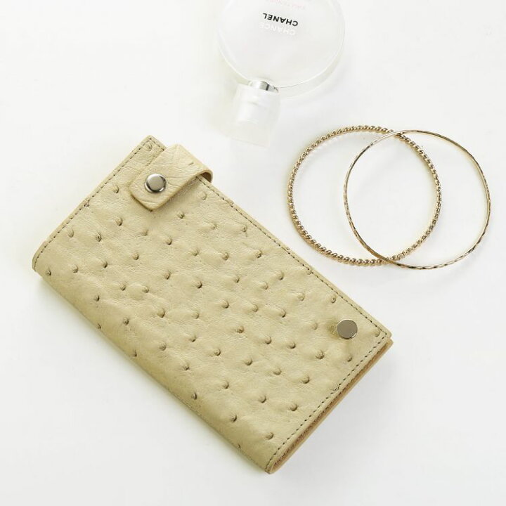 楽天市場】カードケース 本革 オーストリッチ レディース 大容量 20枚  