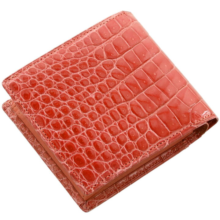 楽天市場】【24h限定10%off】日本製 クロコダイル 折り財布  