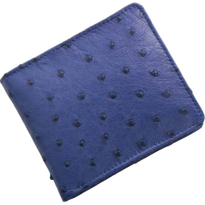 楽天市場】オーストリッチ 二つ折り 財布 メンズ 無双仕立て フル  