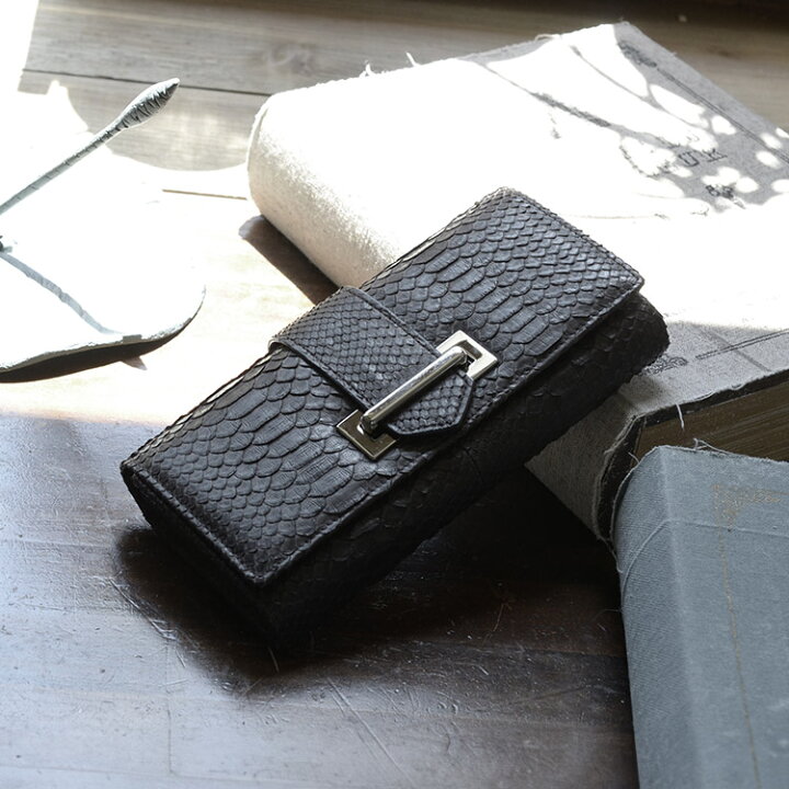 楽天市場】【クーポン対象!】ダイヤモンド パイソン メンズ 長財布  