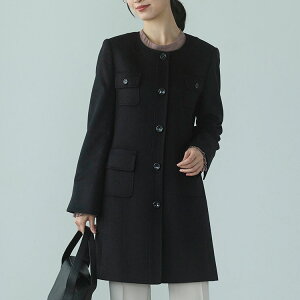 y10ItN[|zFilomo JV~ 100% m[J[ R[g 85cm fB[X H ~ ubN 9 11 13 傫TCY  30 40 50  JV~R[g m[J[R[g JV~