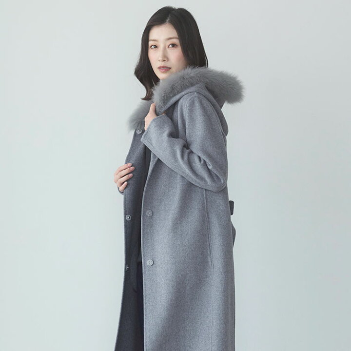楽天市場】【お得なクーポン発行中!】カシミヤ ブレンド ウール ロング  