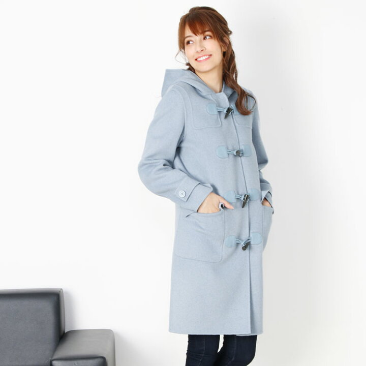 楽天市場】ダッフルコート レディース 冬 カシミヤ ブレンド ウール 