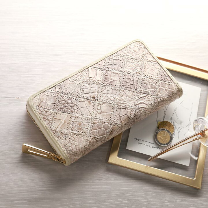 楽天市場】【4h限定20%off】ヒマラヤ クロコダイル 長財布 レディース  