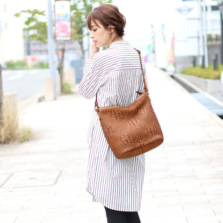楽天市場】本革 メッシュ ショルダーバッグ レディース Mia Borsa 