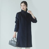 楽天市場】カシミヤ コート（カラーネイビー）（レディース 