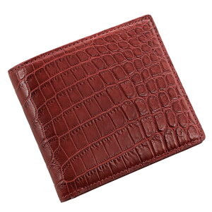 クロコダイル二つ折り財布 メンズ二つ折り財布 | 通販・人気ランキング  
