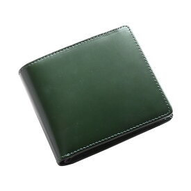 【最大10％OFF!】 【訳あり】【アウトレット】 doob London 二つ 折り財布 メンズ 本革 コードバン 一枚革 4FC (09000138-1r)