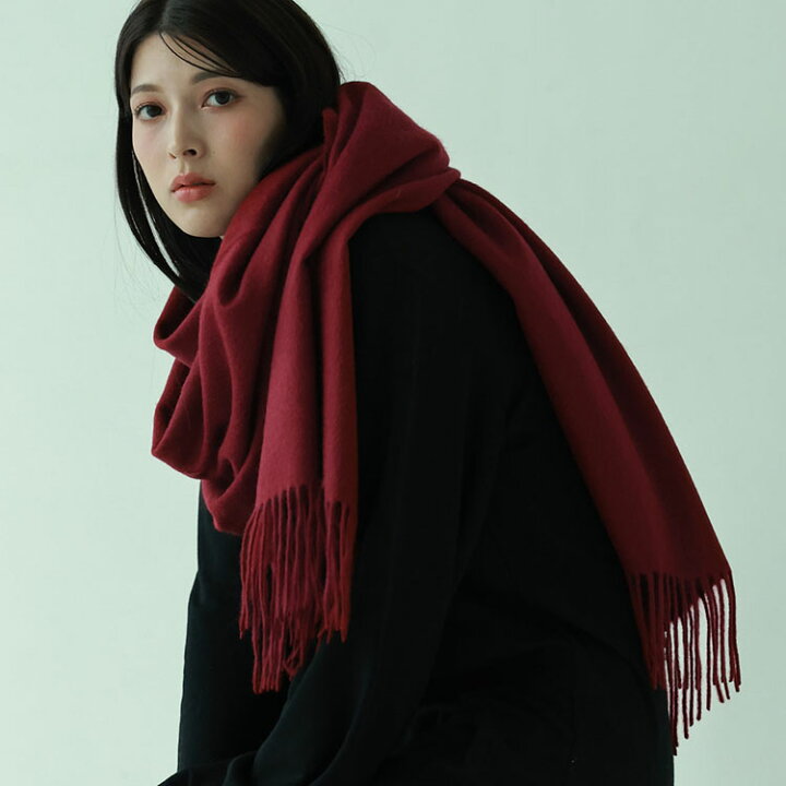 楽天市場】カシミヤ ストール レディース 大判 【200cm×70cm】 【名  