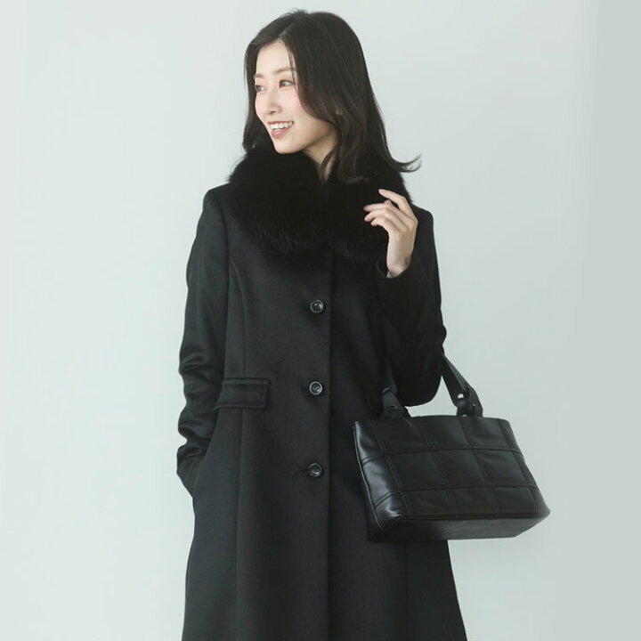 楽天市場】【5%offクーポン】カシミヤ コート レディース カシミヤ100 