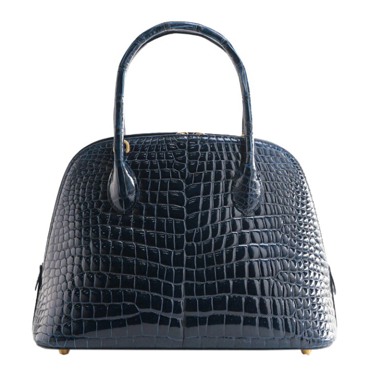 楽天市場】【クーポン対象】スモール クロコダイル ハンドバッグ  