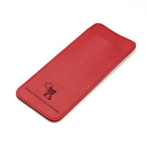 【COFFEEBOYコラボアイテム】薄型 ペンケース 栃木レザー Jamale 日本製 レディース 全8色【ネコポスで送料無料】ペンホルダー 革 母 彼女 女性 誕生日 プレゼント 名入れギフト 卒業 記念品 (0700