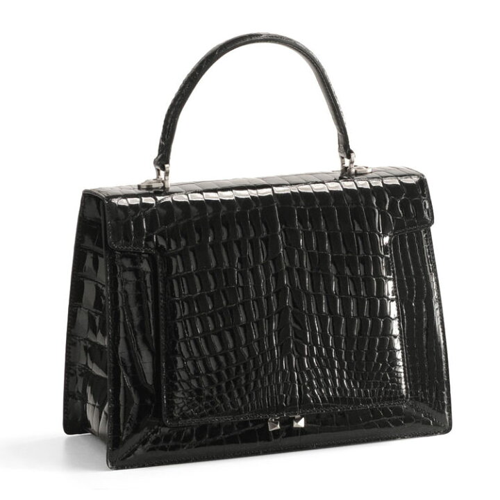 楽天市場】クロコダイル ハンドバッグ シャイニング 加工//2WAY  
