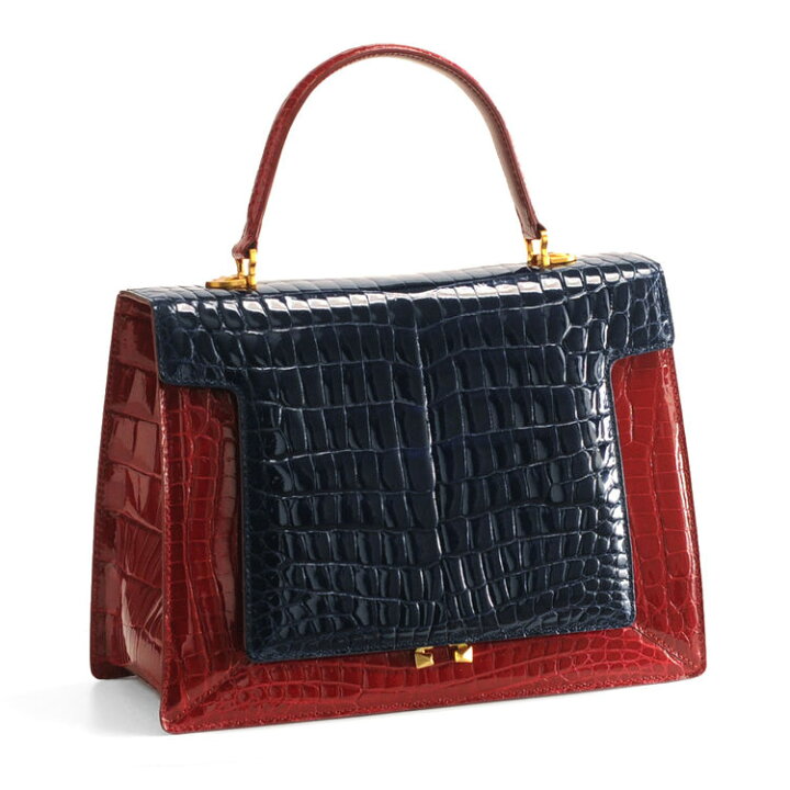 楽天市場】【MAX10％オフクーポン】クロコダイル ハンドバッグ  