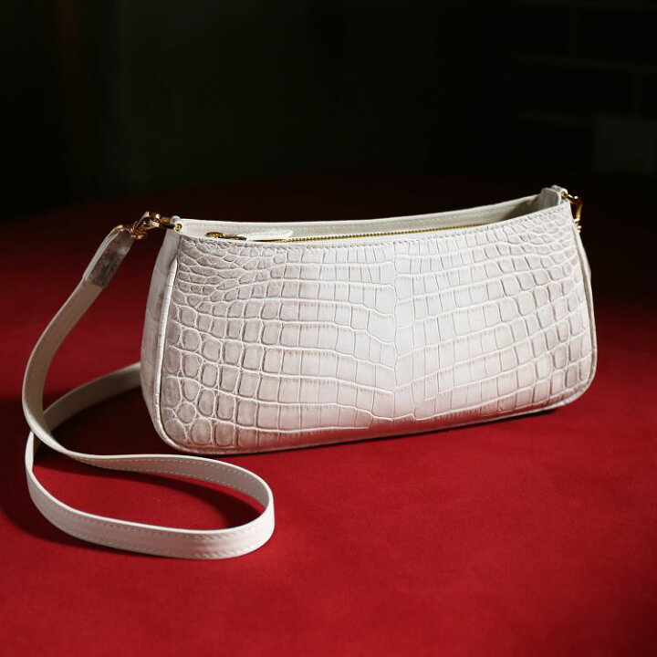 楽天市場】ヒマラヤ クロコダイル 2WAY ミニバッグ レディース マット  