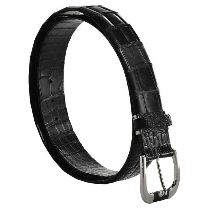 楽天市場】クロコダイル ベルト 40mm 本無双 メンズ スライドバックル  
