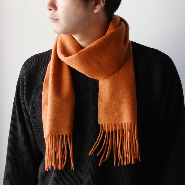 楽天市場】【28h限定10%OFF】カシミヤ 100% マフラー フリンジ 