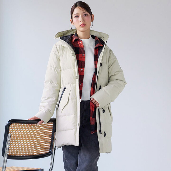 楽天市場】ダウンコート レディース ブランド Filomo フード付き  