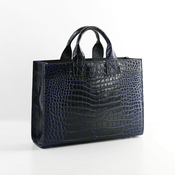 楽天市場】日本製 クロコダイル トートバッグ ビジネスバッグ  