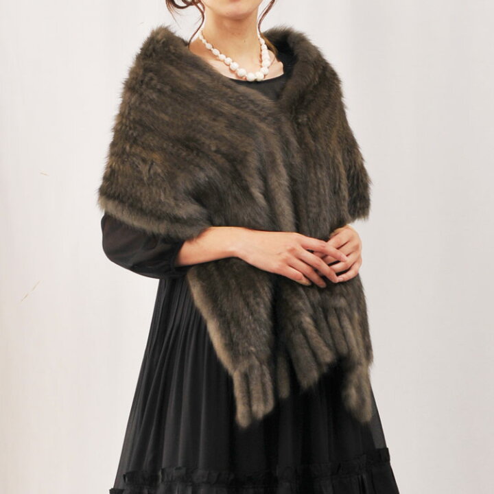 楽天市場】【4h限定20%off】ロシアン セーブル ファーストール  