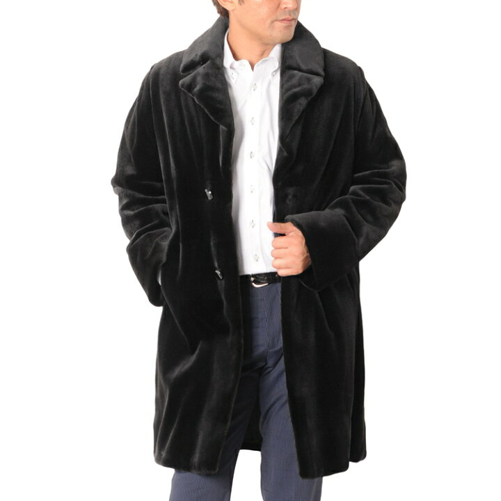 楽天市場】【訳あり】 ミンク コート シェアード加工 テーラーカラー  