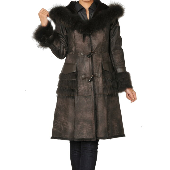 楽天市場】【40%OFFクーポン!】ラビットWフェイス コート ラクーン  