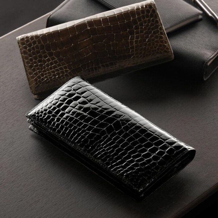 楽天市場】クロコダイル財布 長財布 クロコダイル 無双 メンズ  