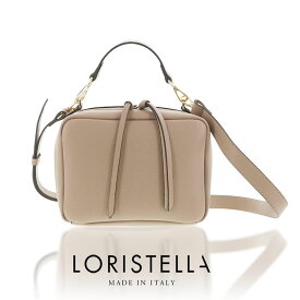 バッグ レディース ハンドバッグ 小さめ 軽量 きれいめ ミニバッグ ブランド LORISTELLA ロリステッラ イタリア 2way ショルダー 斜めがけ ポシェット レザー 本革 牛革 卒業式 入学式 母 ママ (07000405r) ギフト プレゼント