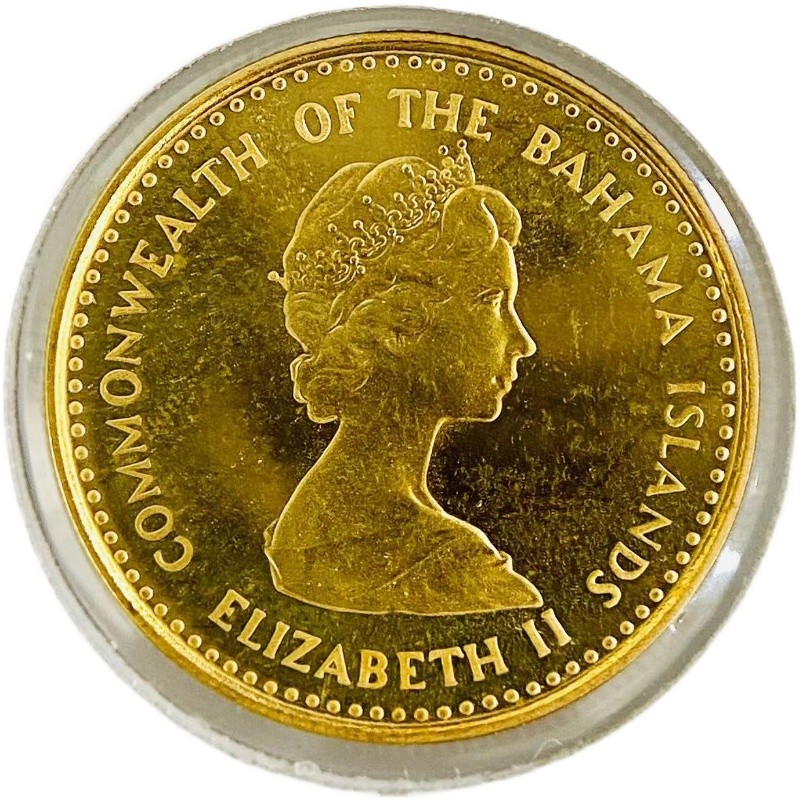 楽天市場】バハマ諸島 10ドル金貨 エリザベス女王二世 20ドル K22 1971