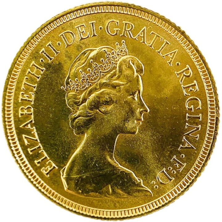 楽天市場】エリザベス2世 金貨 イギリス ソブリン 美品 1981年 22金  