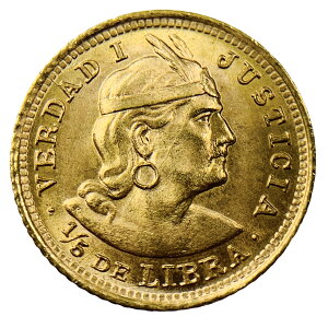 y[ CfBA  1914N 1.45g 22 CG[S[h RNV AeB[NRC Gold