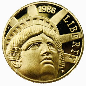 アメリカ合衆国5ドル金貨 イーグル リバティ 5ドル 金位900 1986年 8.3g イエローゴールド コイン GOLD コレクション 美品