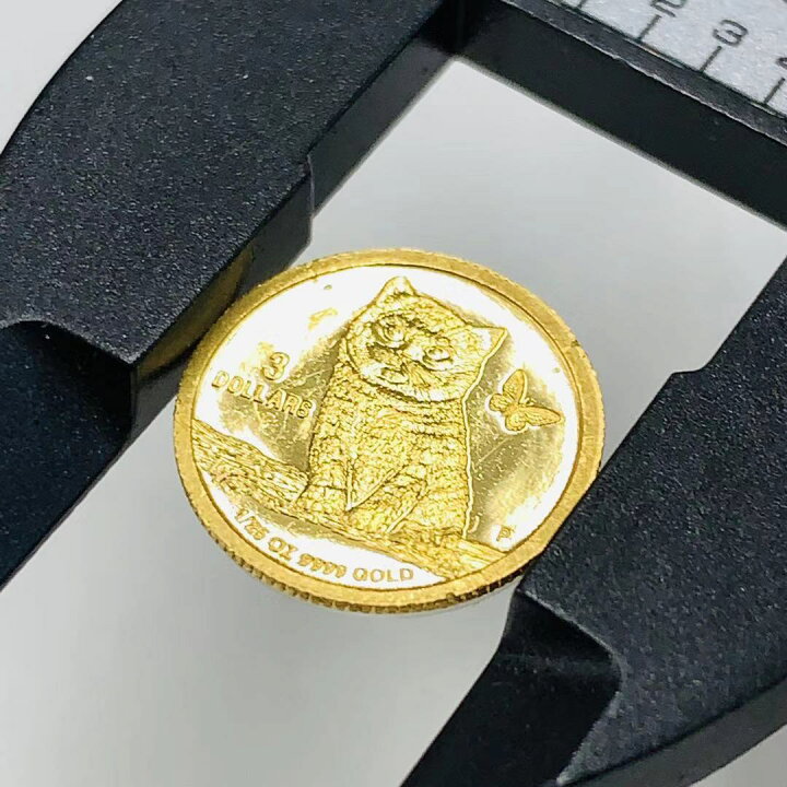 楽天市場】猫金貨 エリザベス女王 ツバル ネコ CAT キャット 1/25 