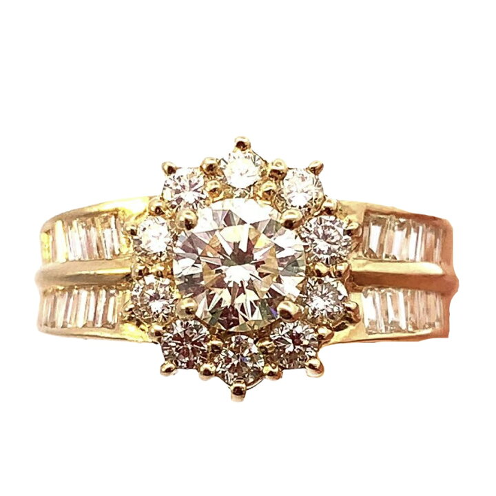 楽天市場】ダイヤモンド 0.73ct 0.44ct 0.63ct デザイン リング 