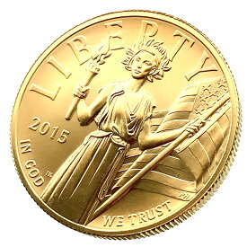 リバティ金貨 イーグル アメリカ 2015年 K24 純金 31.1g 1オンス コイン ペンダントトップ コレクション 美品