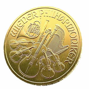 ウィーン金貨 オーストリア造幣局発行 2013年 7.7g 24金 1/4オンス 純金 音楽 楽器 コイン イエローゴールド コレクション Gold