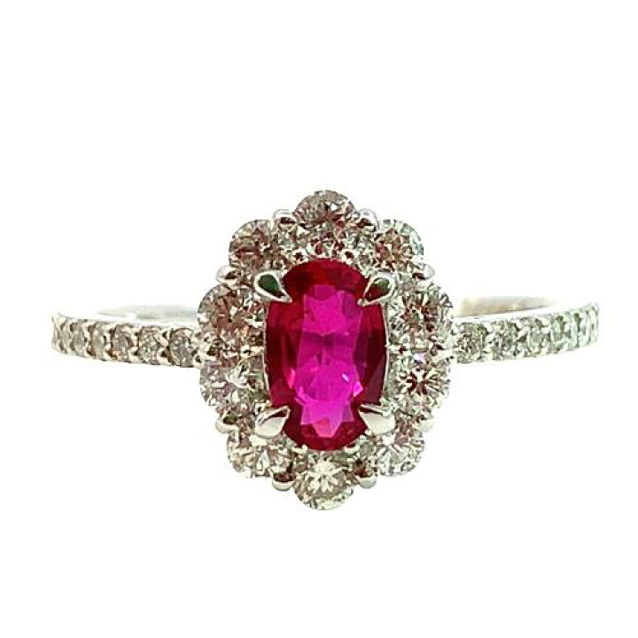 楽天市場】非加熱 ピジョンブラッド ルビー 0.55ct ダイヤモンド 0.53 