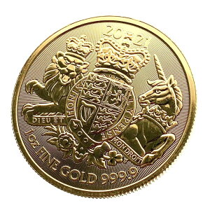 【新品】 イギリス 王室紋章金貨 1オンス 1oz 2021年 イギリス王室 ロイヤルミント イギリス王立造幣局 エリザベス女王二世 100ポンド K24 純金 イエローゴールド コレクション Gold