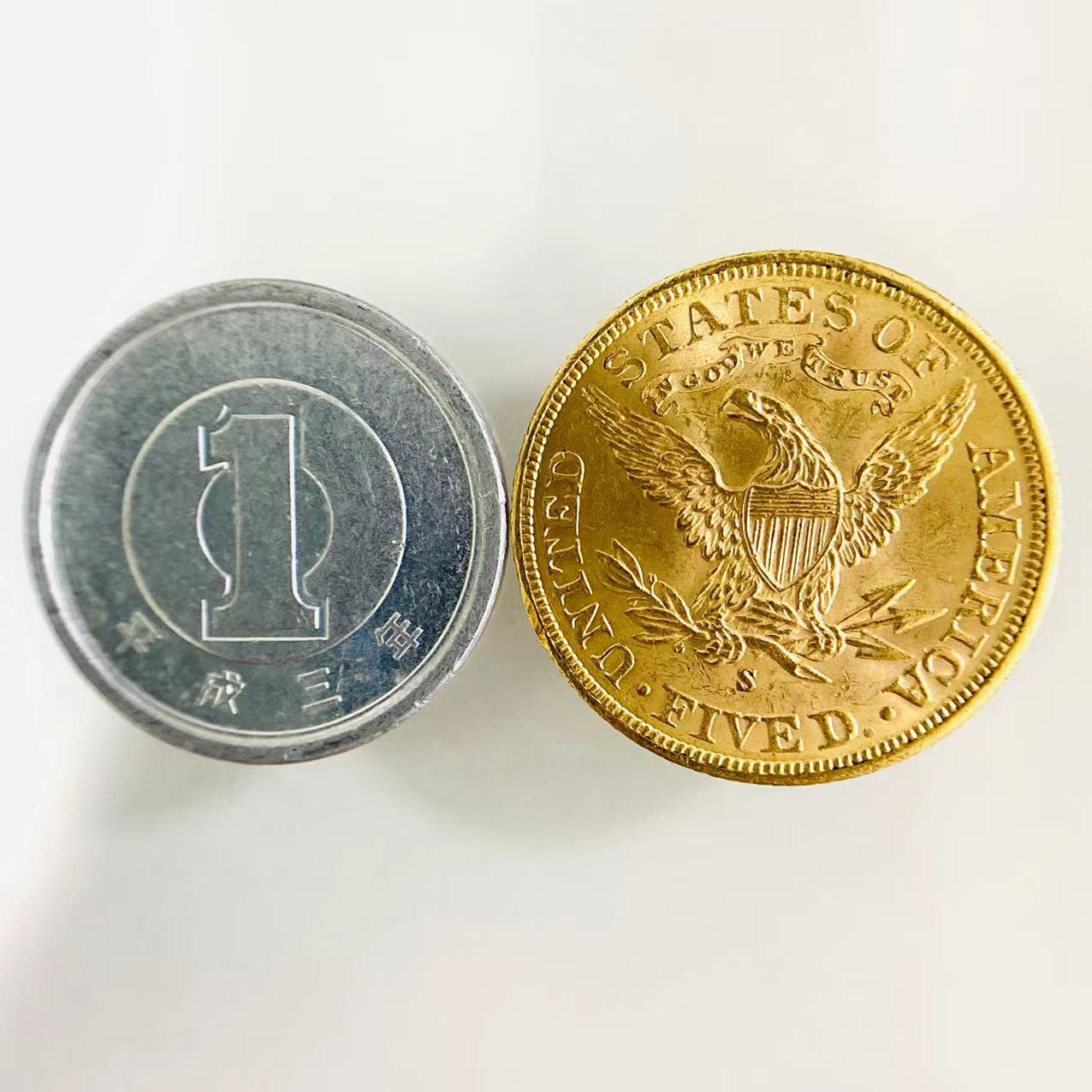 楽天市場】リバティ金貨 イーグル アメリカ 1903年 21.6金 8.3g コイン