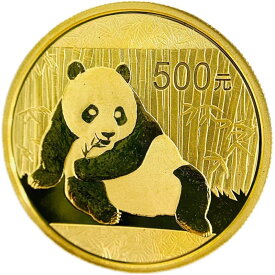 パンダ金貨 中国 2015年 1オンス 31.1g 24金 純金 イエローゴールド コイン GOLD コレクション 美品