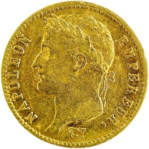 ナポレオン1世 金貨 フランス 20フラン 1811年 6.4g 21.6金 イエローゴールド コレクション Gold