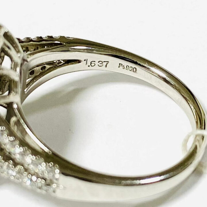 楽天市場】1.637ct ブラックオパール 0.73ct ダイヤモンド デザイン 