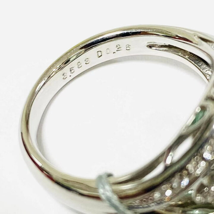 楽天市場】3.583ct パライバトルマリン 0.26ct ダイヤモンド デザイン 