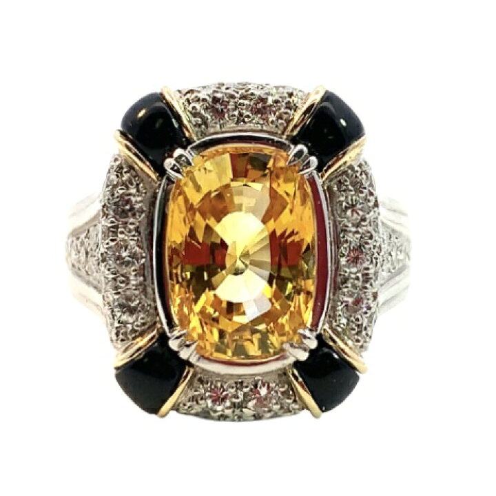 楽天市場】4.31ct スリランカ イエローサファイア ダイヤモンド 