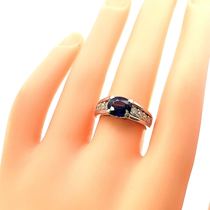 楽天市場】スリランカ ロイヤルブルー 1.97ct サファイヤ ダイヤモンド 