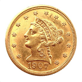 自由の女神 イーグル金貨 リバティ アメリカ 1907年 21.6金 4.1g コイン イエローゴールド コレクション Gold 美品