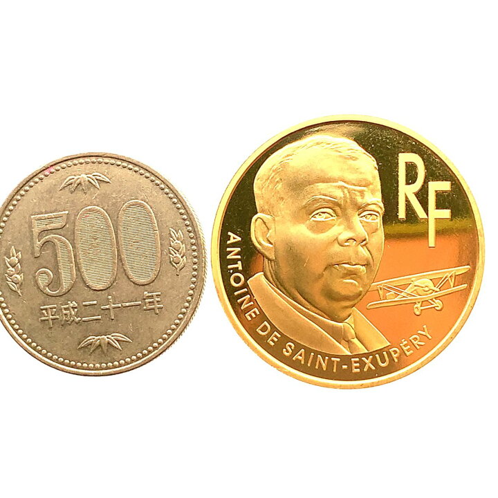 楽天市場】2000 フランス 星の王子さま金貨 22金 16.9g イエロー 
