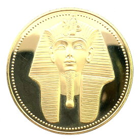 エジプト100ポンド金貨 ツタンカーメン 1986年 17.4g 21.6金 イエローゴールド コレクション