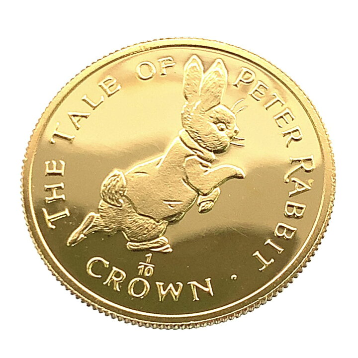 楽天市場】ピーターラビット金貨 ジブラルタル エリザベス女王 1/10 