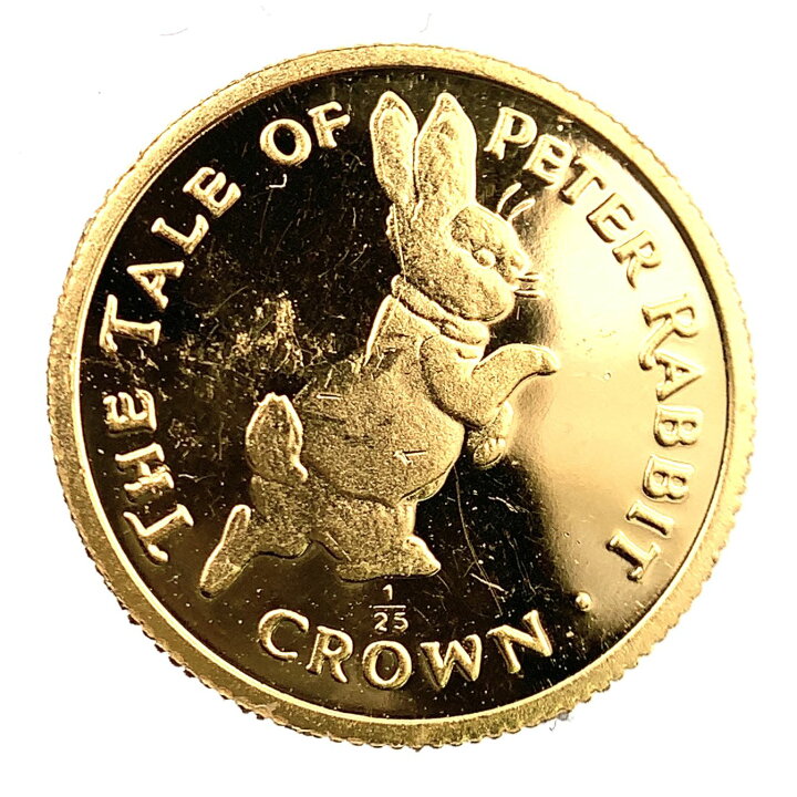 楽天市場】ピーターラビット金貨 エリザベス女王 ジブラルタル 1995年 
